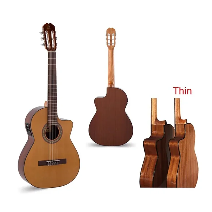 Admira Malaga ECTF Electric Cutaway Classical Guitar with Fishman Preamp