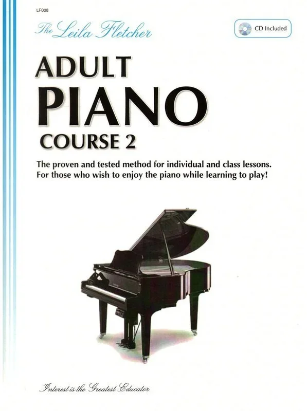 Adult Piano Course 2 Book/CD Book