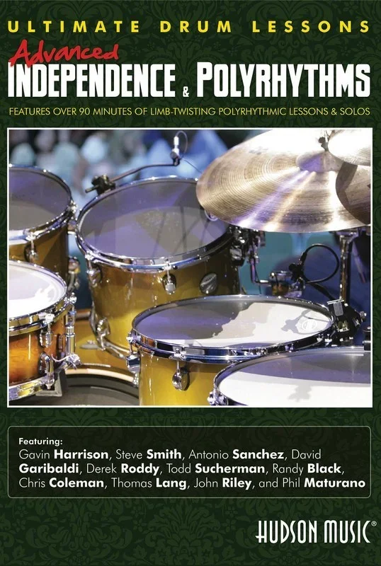 Advanced Independence And Polyrhythms DVD Book