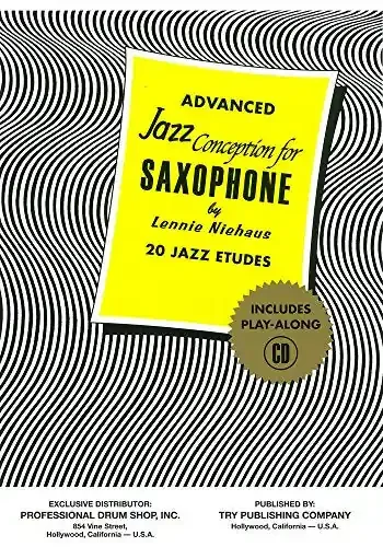 Advanced Jazz Conception for Saxophone – Lennie Niehaus