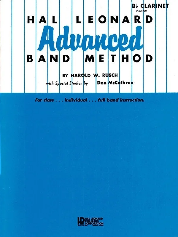 Advanced Method Tenor Sax (Softcover Book)