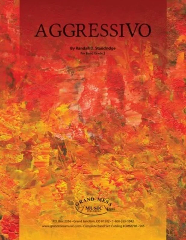 Aggressivo Concert Band 2 Score Book