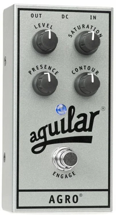 Aguilar 25th Anniversary AGRO Overdrive Bass Guitar Effect Pedal
