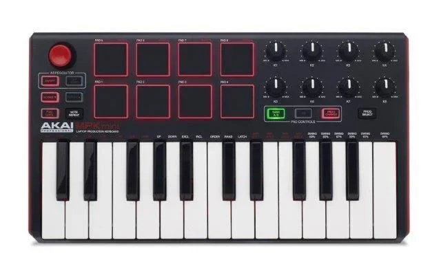 Akai MPKMINI MKII Portable Key & Pad Controller