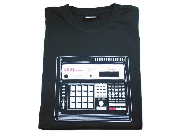 Akai Professional : MPC60 II T-Shirt Extra Large Black