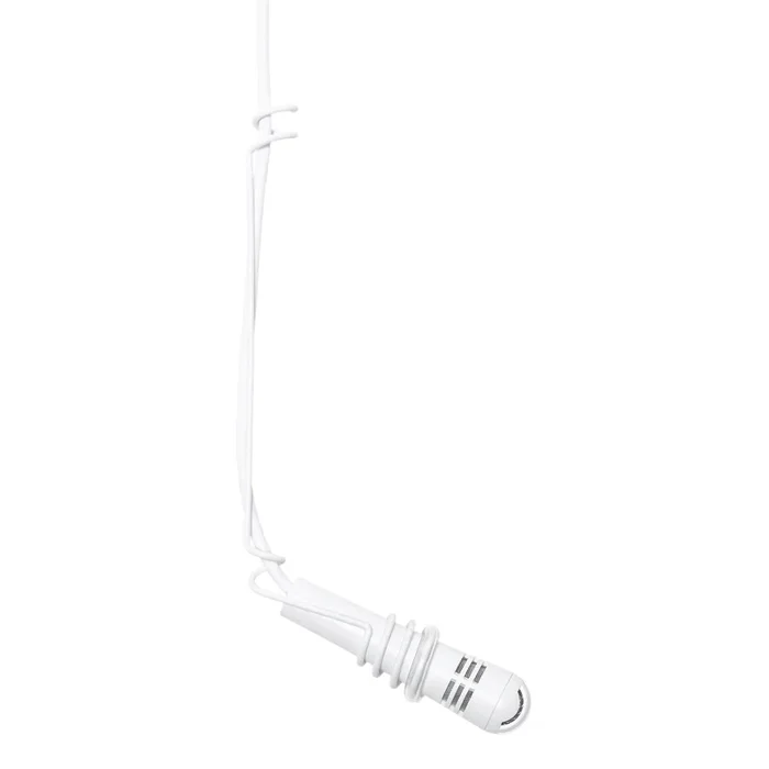 AKG CHM99 WH Cardioid Hanging Condenser Microphone – White, 10m Cable, Spring Steel Clamp, Ideal for Worship & Conference Use