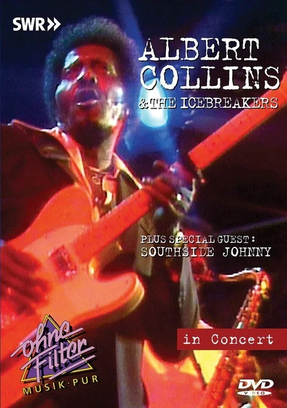 Albert Collins And The Icebreakers In Concert DVD Book
