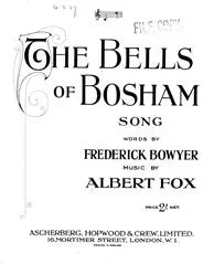 Albert Fox : Albert Fox : The Bells Of Bosham – Piano, Voice – Faber Digital