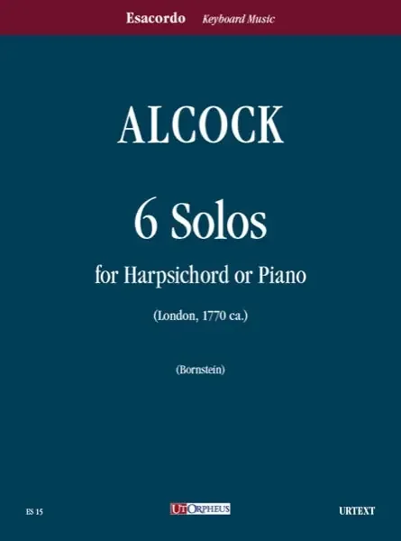 Alcock 6 Solos for Harpsichord or Piano