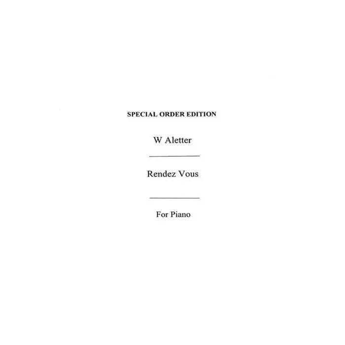 Aletter,w Rendezvous