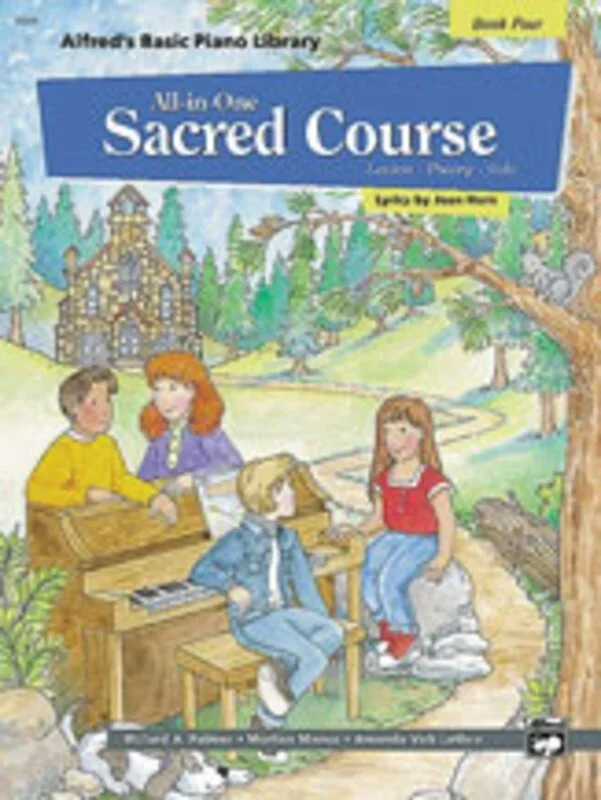 Alfred’s Basic Piano All In One Sacred Course Book 3 (Softcover Book)