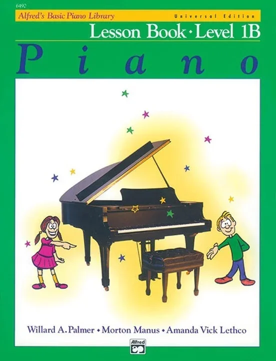 Alfred’s Basic Piano Library (ABPL) Lesson Book 1B Book/CD Universal Edition