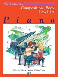 Alfred’s Basic Piano Library Composition Book: Level 1A