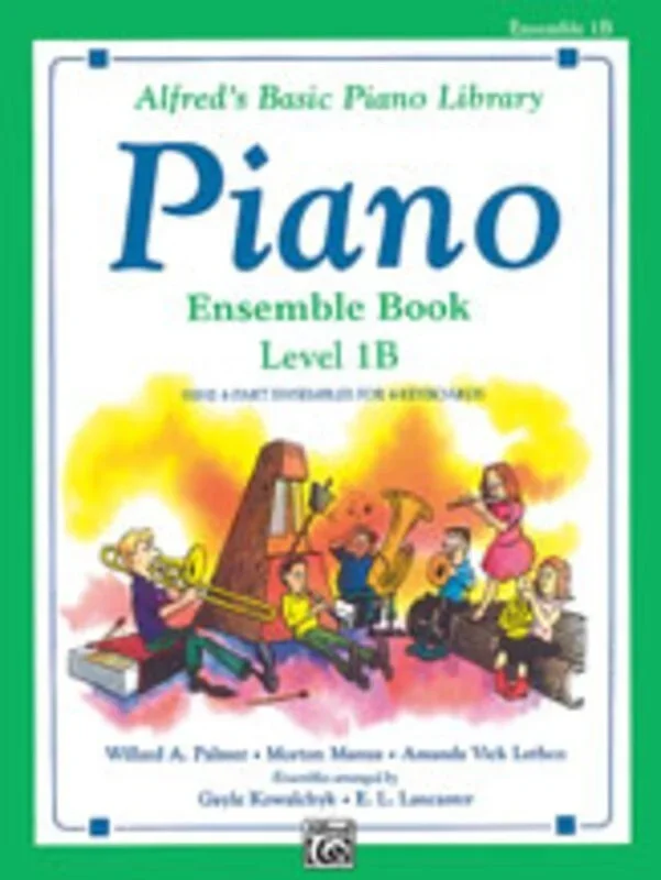 Alfred’s Basic Piano Piano Ensemble Level 1B (Softcover Book)