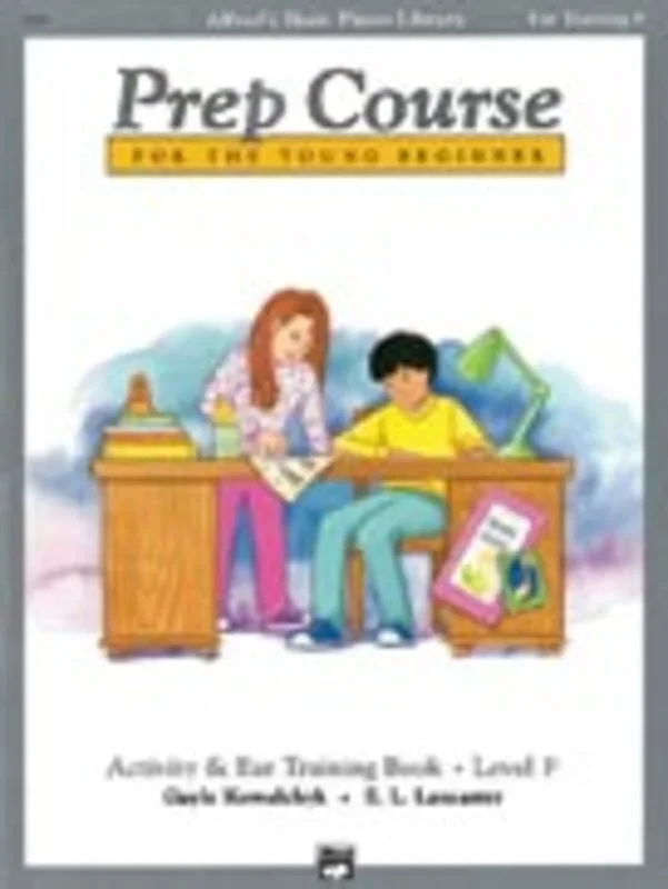 Alfred’s Basic Piano Prep Course Activity Ear Level F (Softcover Book)