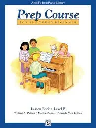 Alfred’s Basic Piano Prep Course Lesson Book, Bk E: For the Young Beginner (Alfred’s Basic Piano Library)