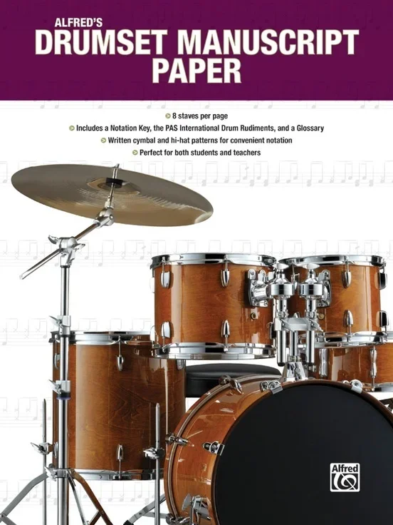 Alfred’s Drumset Manuscript Paper