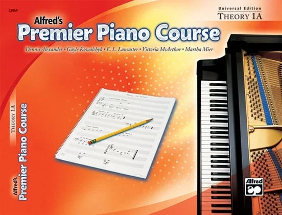 Alfred’s Premier Piano Course, Theory 1A