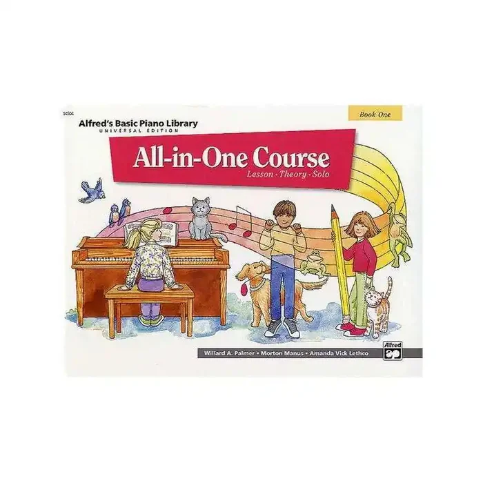 Alfred‘s Basic Piano Library – All in One Course Books