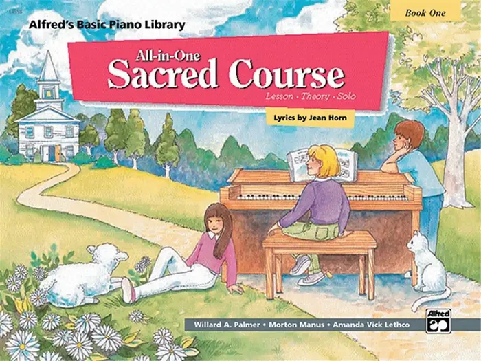 Alfred‘s Basic Piano Library All in One Sacred Course Books
