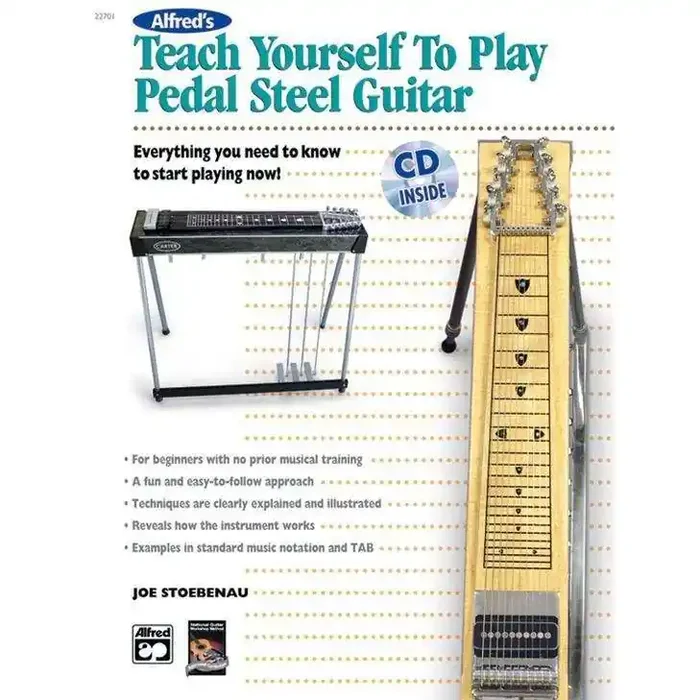 Alfred‘s Teach Yourself to Play Pedal Steel Guitar (incl. CD)