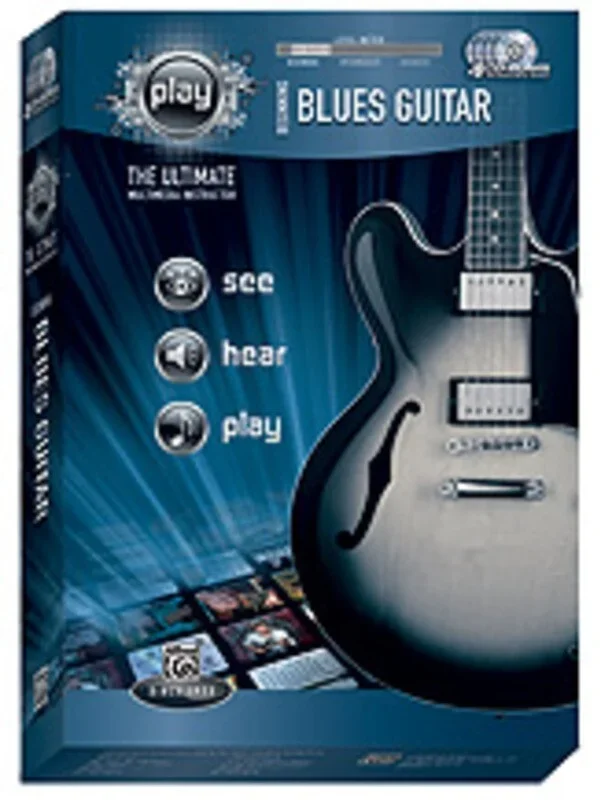Alfreds Play Beginning Blues Guitar CD Rom Book