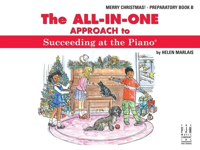All In One Approach Succeeding Piano Prep B Merry (Softcover Book)