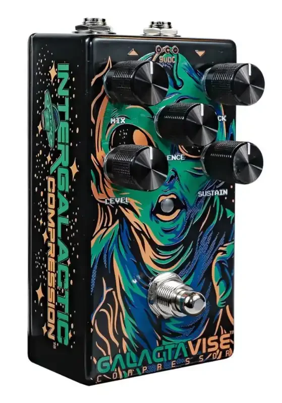 All Pedal Galactavise Compressor – Optical Guitar Compressor Pedal
