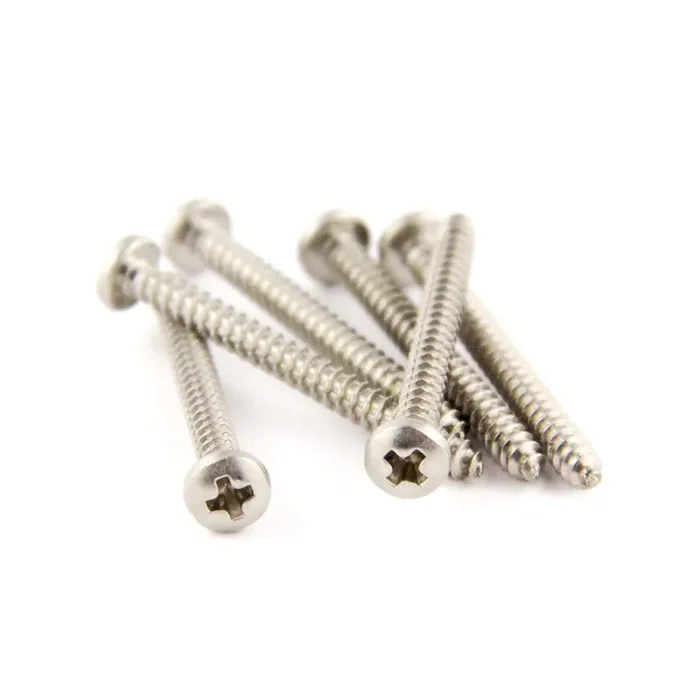 AllParts GS-0375-005 Stainless Steel Pickup Mounting Screws for Tele Neck 6-Pack