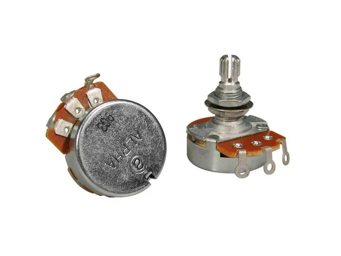 Alpha Standard 250K Audio / Logarithmic Potentiometer