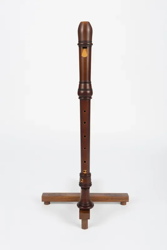 Alto Recorder (a415) after Bressan in Stained Boxwood by Tom Prescott (Reconditioned)