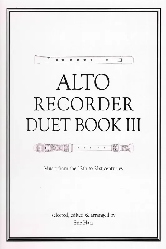 Alto Recorder Duet Book 3