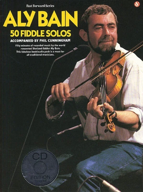 Aly Bain – 50 Fiddle Solos Softcover Book/CD