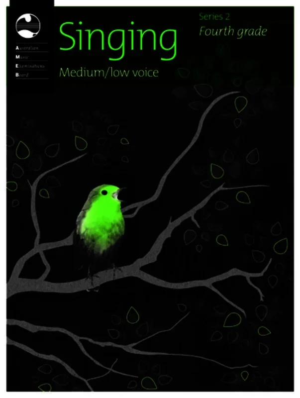 AMEB Singing Series 2 Grade 4 Medium Low (Softcover Book)