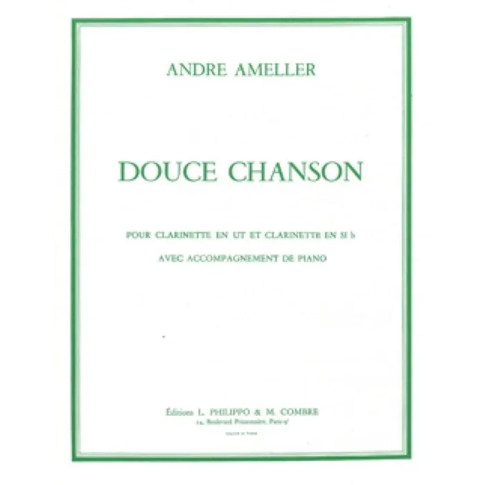 Ameller, André – Douce chanson
