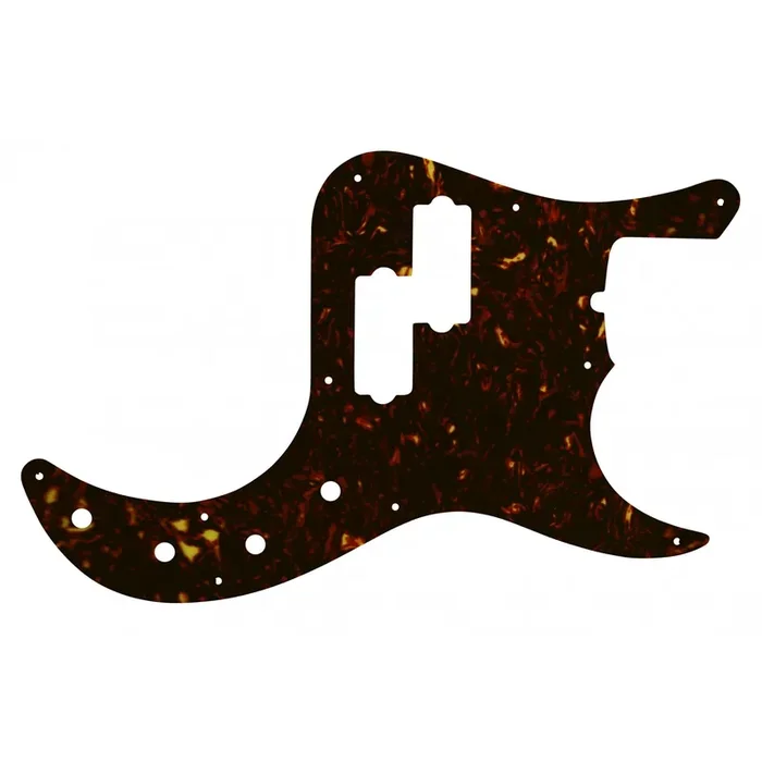 American Deluxe P Bass – Dark Brown Celluloid Tortoiseshell White/Black/White 4 ply Lamination
