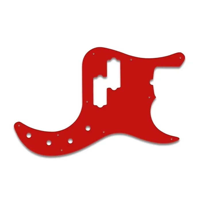 American Deluxe P Bass – Red Black Red