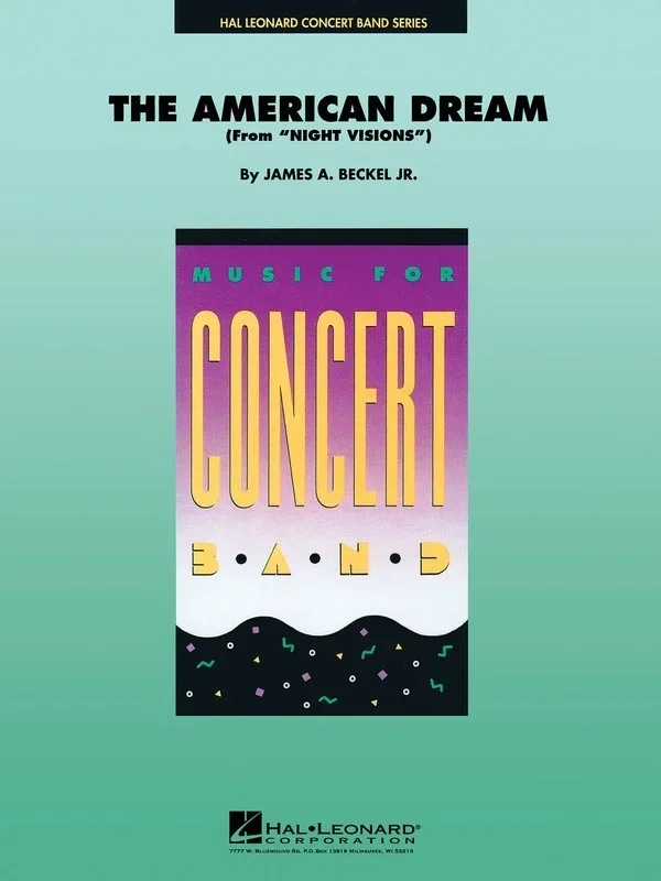 American Dream Concert Band Arr Beckel (Music Score/Parts)