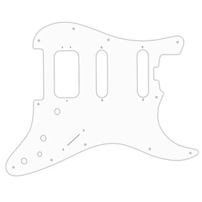 American Elite Stratocaster HSS – White Black White
