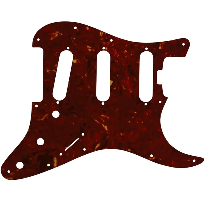 American Elite Stratocaster SSS – Light Brown Celluloid Tortoiseshell W/B/W Lamination