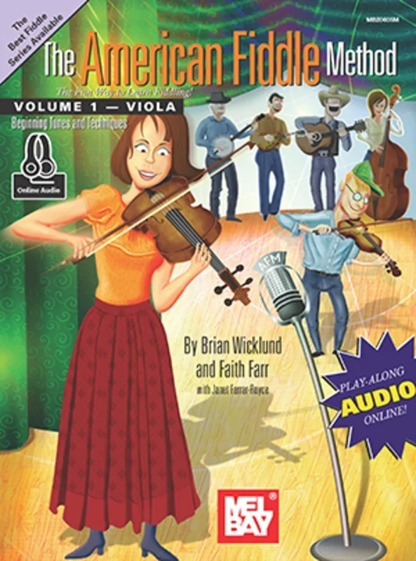 American Fiddle Method For Viola Volume 1 Book/Oa (Softcover Book/Online Audio) Book