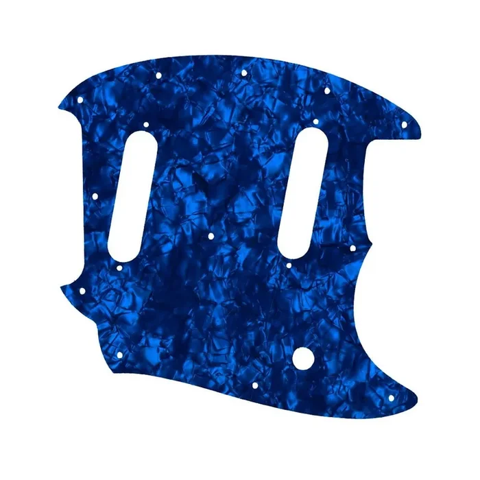 American Performer Mustang – Dark Blue Pearl Black/White/Black Lamination