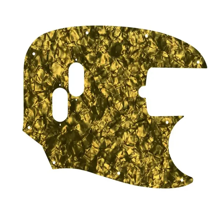 American Performer Mustang Bass – Gold Pearl Black/White/Black Lamination