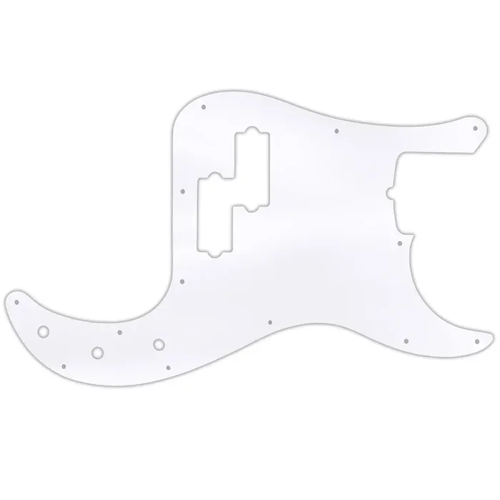 American Performer Precision Bass – Clear Acrylic Thick