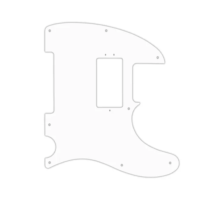 American Performer Telecaster – Thin Shiny White .060″ / 1.52mm Thickness, No Bevelled Edge