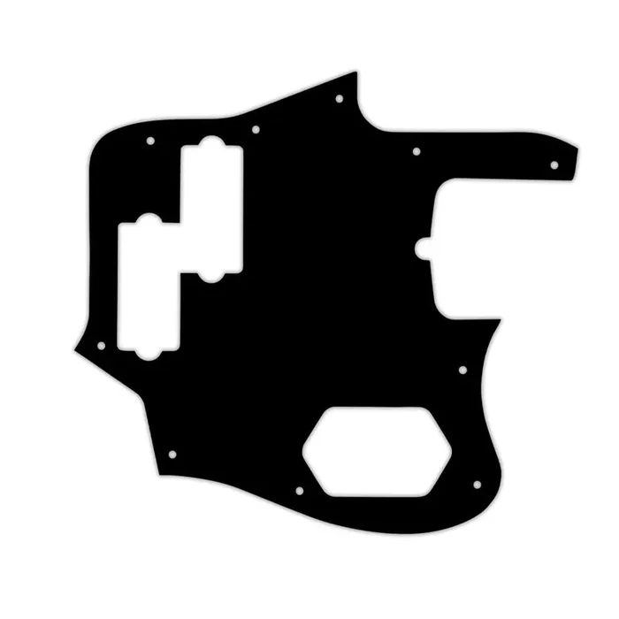 American Standard Jaguar Bass – Black White Black