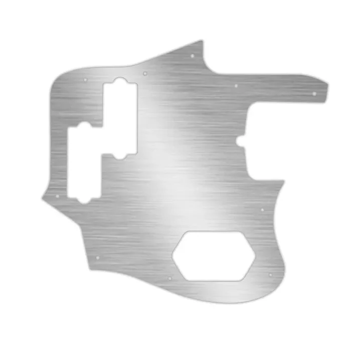 American Standard Jaguar Bass – Brushed Silver (Simulated)