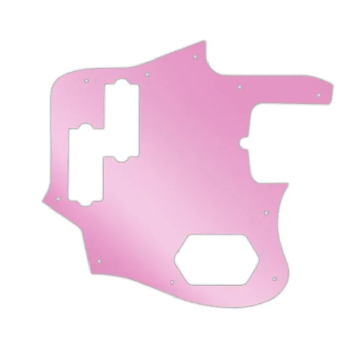 American Standard Jaguar Bass – Pink Mirror