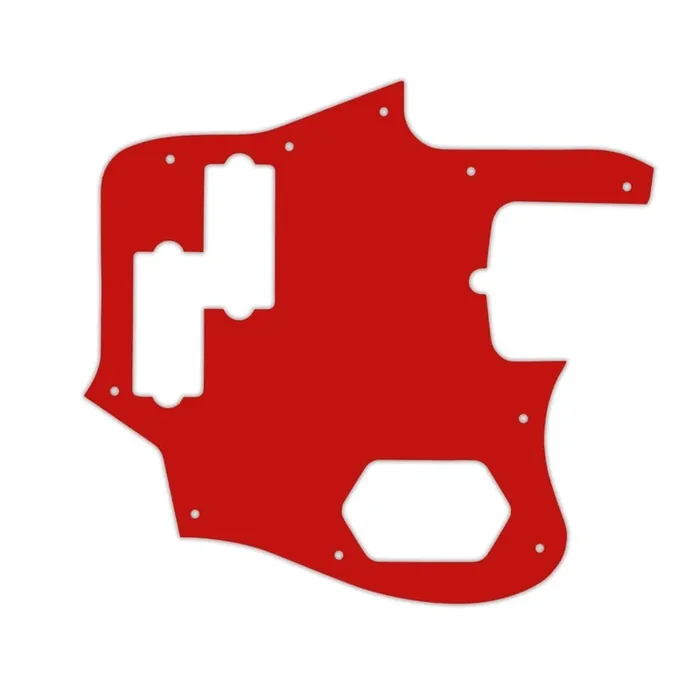 American Standard Jaguar Bass – Red Black Red