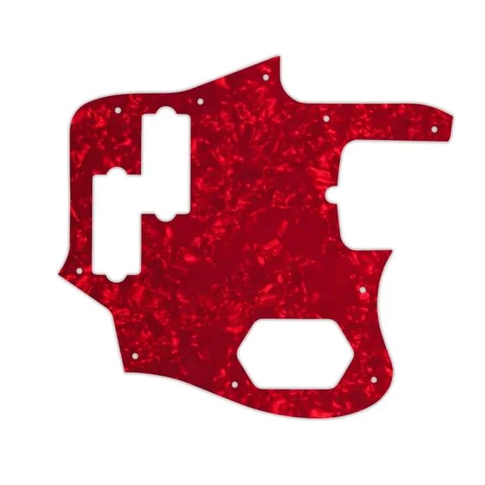 American Standard Jaguar Bass – Red Pearl W/B/W Lamination